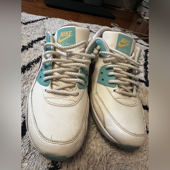 Nike Air Max 90 G NRG U21 Spikeless Golf Shoe -Beige/Purple/Blue - Picture 4 of 7